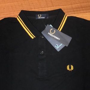 Shirts & Tops - BNWT FRED PERRY BOYS BLACK POLO YOUTH L Shirts & Tops - BNWT FRED PERRY BOYS BLACK POLO YOUTH L